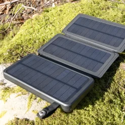 Linocell Powerbank|Mobiltelefonladere|Powerbank med solcellelading 16 000 mAh
