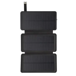 Linocell Powerbank|Mobiltelefonladere|Powerbank med solcellelading 20 W 8000 mAh