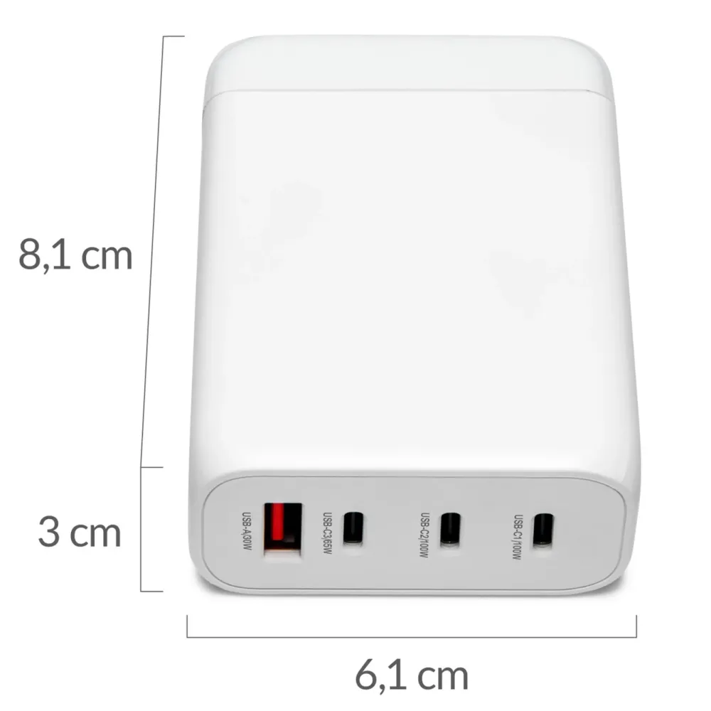 Linocell Premium Iphone-Tilbehør|Tilbehør Til Bærbar Pc|GaN Multilader 100 W PD 3.0