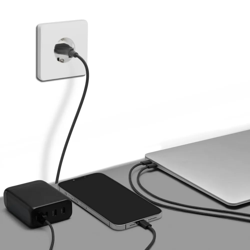 Linocell Premium Iphone-Tilbehør|Tilbehør Til Bærbar Pc|GaN Multilader 100 W PD 3.0