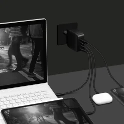 Linocell Premium Iphone-Tilbehør|Datamus|GaN Multilader PD 3.1 140 W