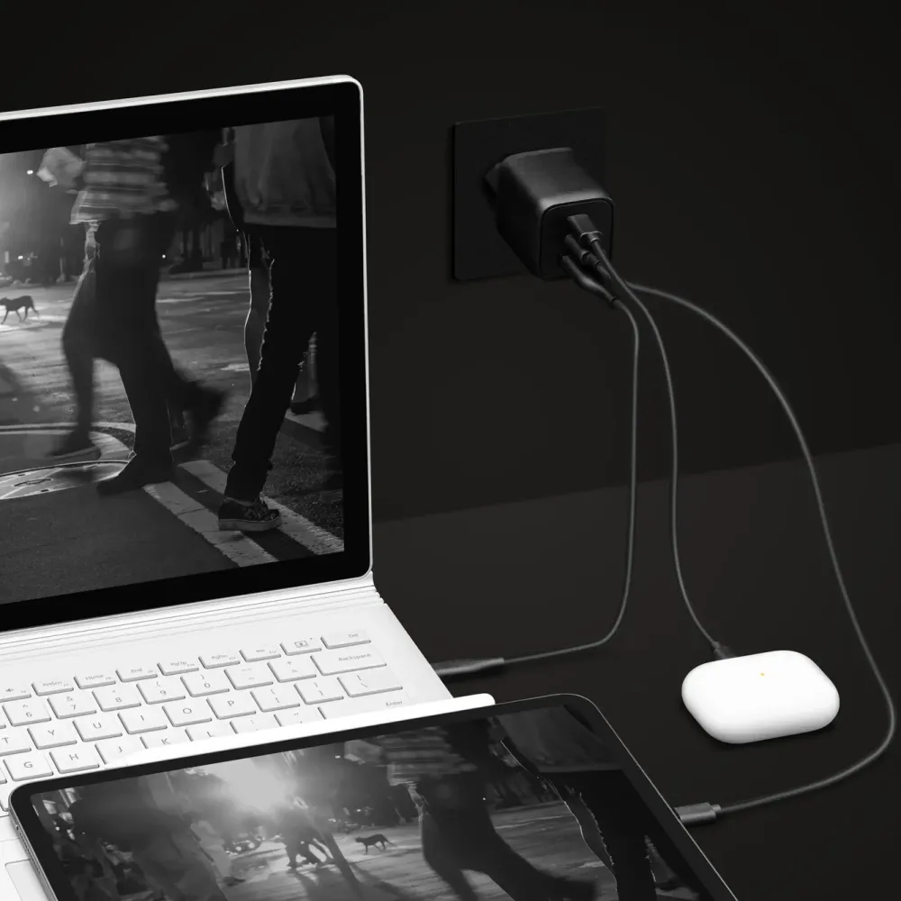 Linocell Premium Iphone-Tilbehør|Tilbehør Til Bærbar Pc|GaN USB-C lader med PD 65 W