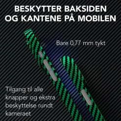Linocell Premium Kevlar Iphone-Tilbehør|Robust deksel for iPhone 13 Pro Max