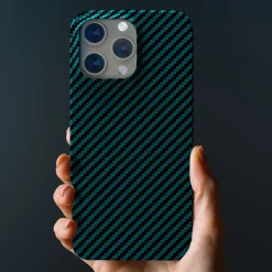 Linocell Premium Kevlar Iphone-Tilbehør|Robust deksel for iPhone 13 Pro