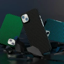Linocell Premium Kevlar Iphone-Tilbehør|Robust deksel for iPhone 13