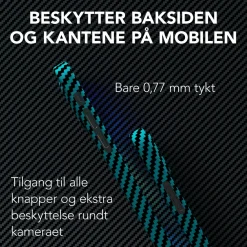 Linocell Premium Kevlar Iphone-Tilbehør|Robust deksel for iPhone 12 Mini