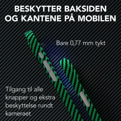 Linocell Premium Kevlar Iphone-Tilbehør|Robust deksel for iPhone 13