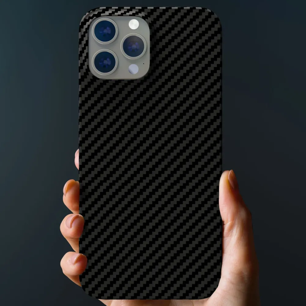 Linocell Premium Kevlar Iphone-Tilbehør|Robust deksel for iPhone 13 Pro Max