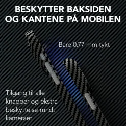 Linocell Premium Kevlar Iphone-Tilbehør|Robust deksel for iPhone 13 Pro Max