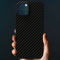 Linocell Premium Kevlar Iphone-Tilbehør|Robust deksel for iPhone 12 Pro Max