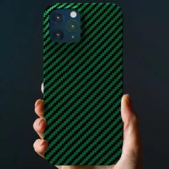 Linocell Premium Kevlar Iphone-Tilbehør|Robust deksel for iPhone 12 Pro Max