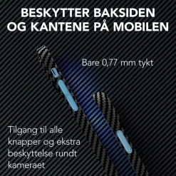 Linocell Premium Kevlar Iphone-Tilbehør|Robust deksel for iPhone 13 Mini
