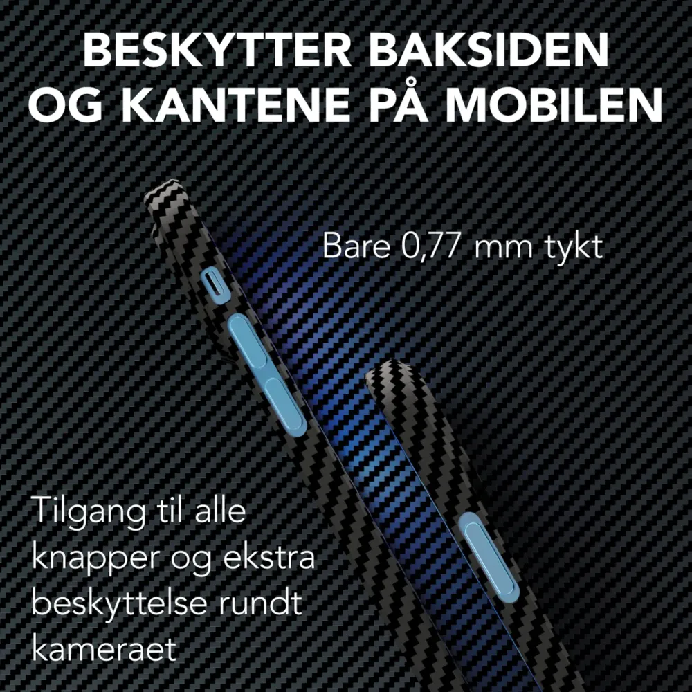 Linocell Premium Kevlar Iphone-Tilbehør|Robust deksel for iPhone 13 Mini