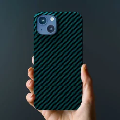 Linocell Premium Kevlar Iphone-Tilbehør|Robust deksel for iPhone 13 Mini