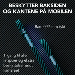 Linocell Premium Kevlar Iphone-Tilbehør|Robust deksel for iPhone 13 Mini