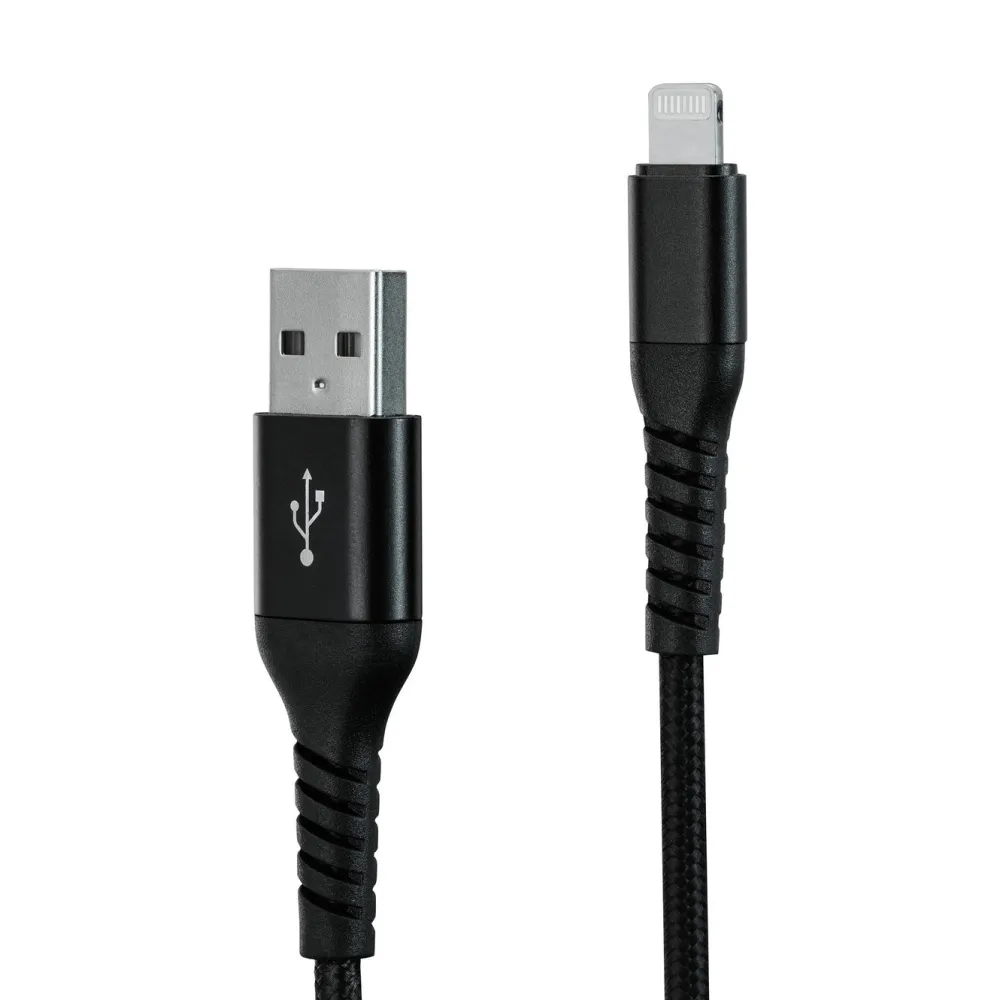 Linocell Premium Kevlar Kabler Og Adaptere|Lightning|USB-A til Lightning-kabel 1 m