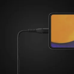 Linocell Premium Kevlar Kabler Og Adaptere|Lightning|USB-C 3.2-kabel - Svart 1 m