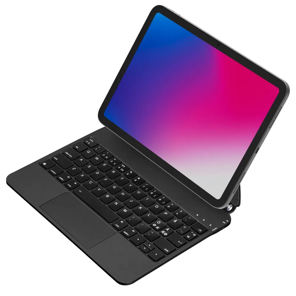 Linocell Premium Tastatur|Ipad Og Tilbehør|Magnetisk Tastatur for iPad Pro 11" (M4), Air 11" (M2, M3)
