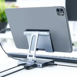 Linocell Premium Ipad Og Tilbehør|Usb|Stativ og Multi-Hub for nettbrett - 8 porter