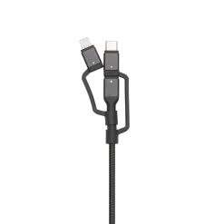 Linocell Premium Kabler Og Adaptere|Usb-A & B-Kabler|USB-A til Micro-USB, Lightning og USB-C adapter