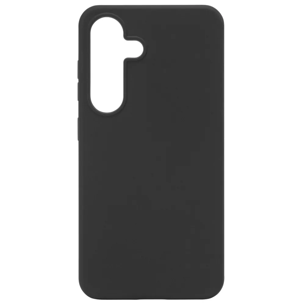 Linocell Mobildeksler & Etui|Rubber Case for Galaxy S25 Svart
