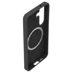 Linocell Mobildeksler & Etui|Rubber Case for Galaxy S25 Svart