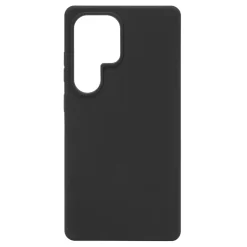 Linocell Mobildeksler & Etui|Rubber Case for Galaxy S25 Ultra Svart