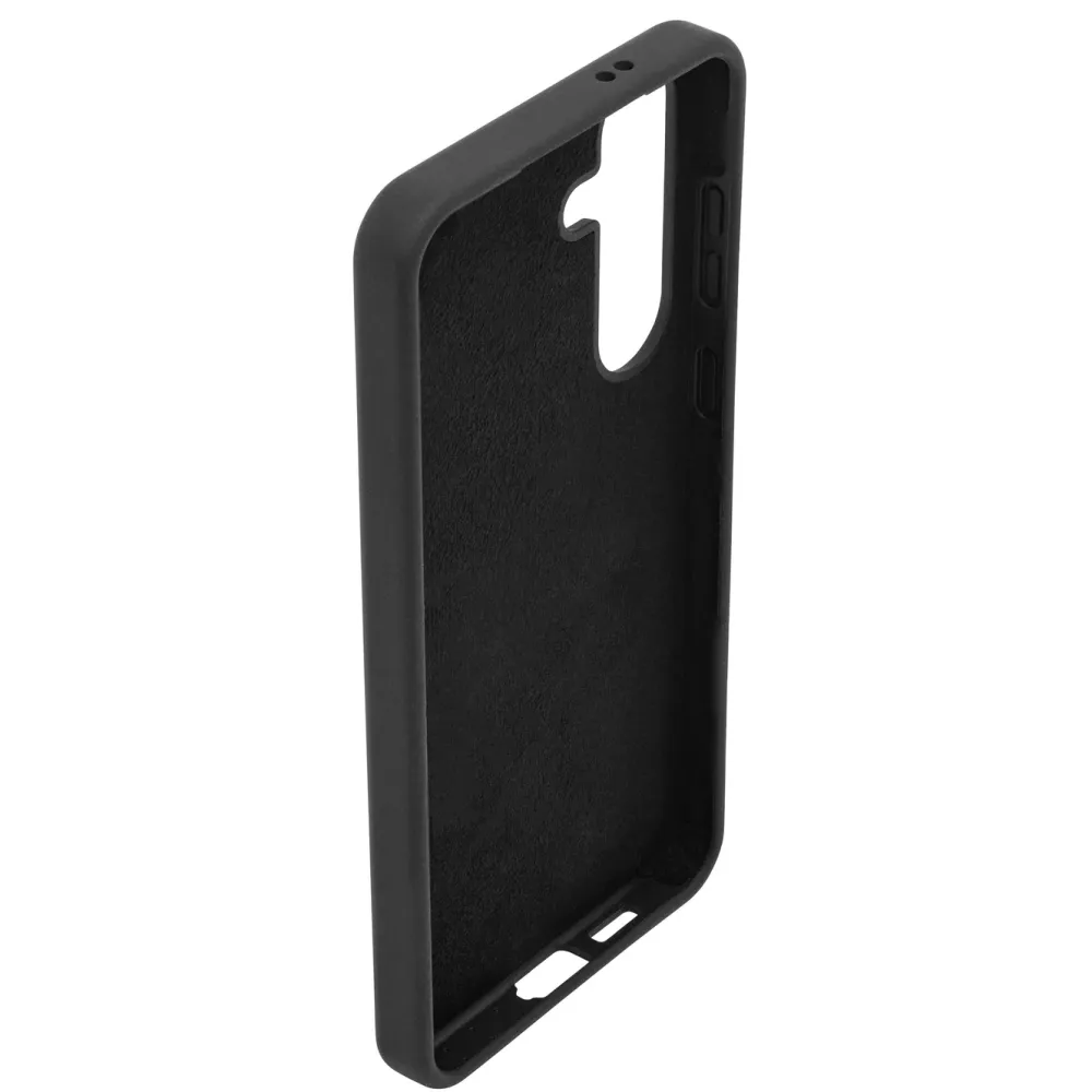 Linocell Mobildeksler & Etui|Rubber Case for Galaxy S24 Plus - Svart