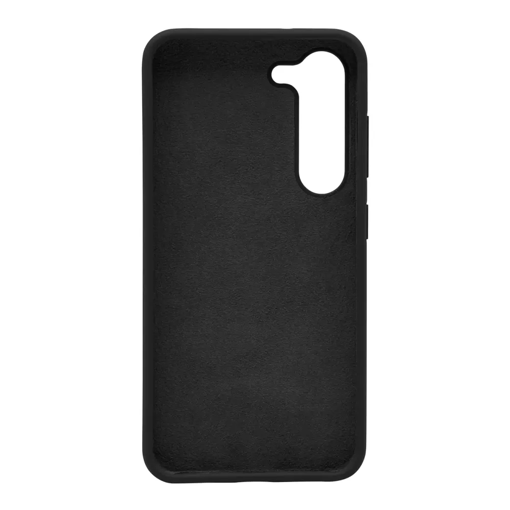 Linocell Mobildeksler & Etui|Rubber Case for Galaxy S23 Svart