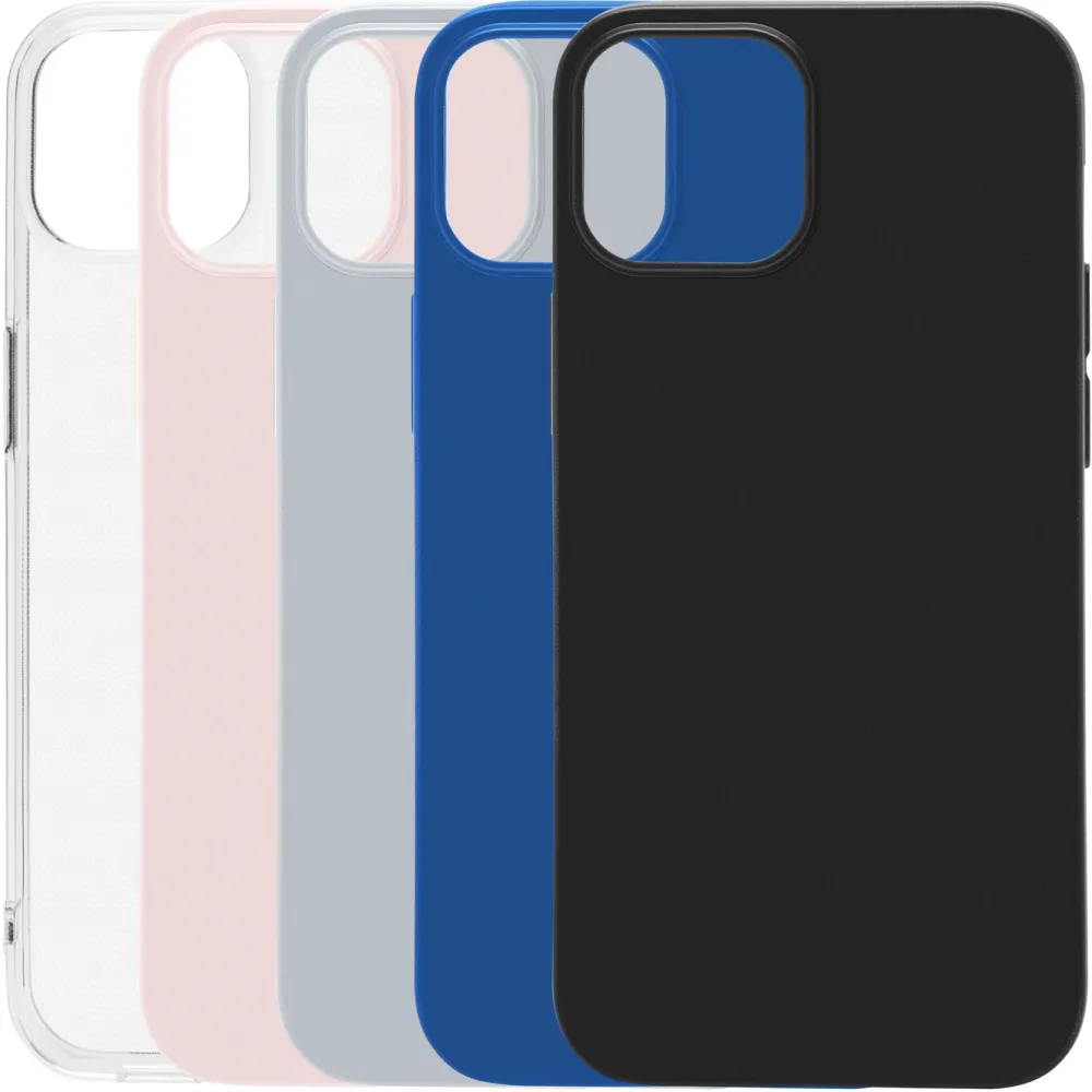 Linocell Iphone-Tilbehør|Second skin Mobildeksel for iPhone 13 Mini Gjennomsiktig