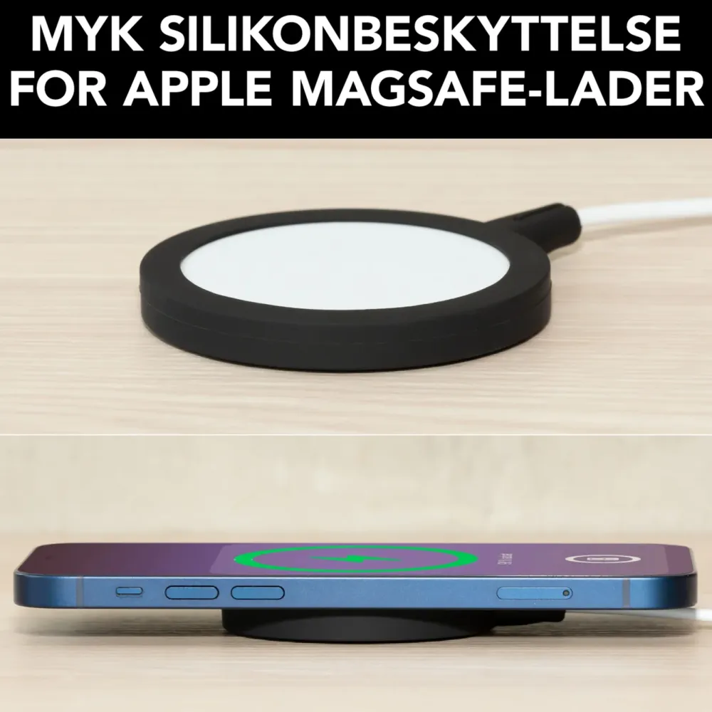Linocell Mobiltelefonladere|Silikonbeskyttelse for Magsafe-lader