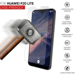 Linocell Skjermbeskytter|Skjermbeskytter i glass for Huawei P20 Lite
