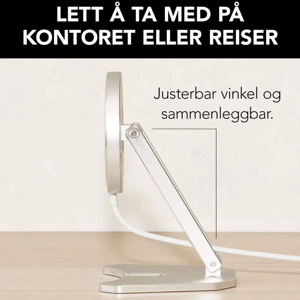 Linocell Iphone-Tilbehør|Mobiltelefonladere|Skrivebordstativ for Apple Magsafe-ladere