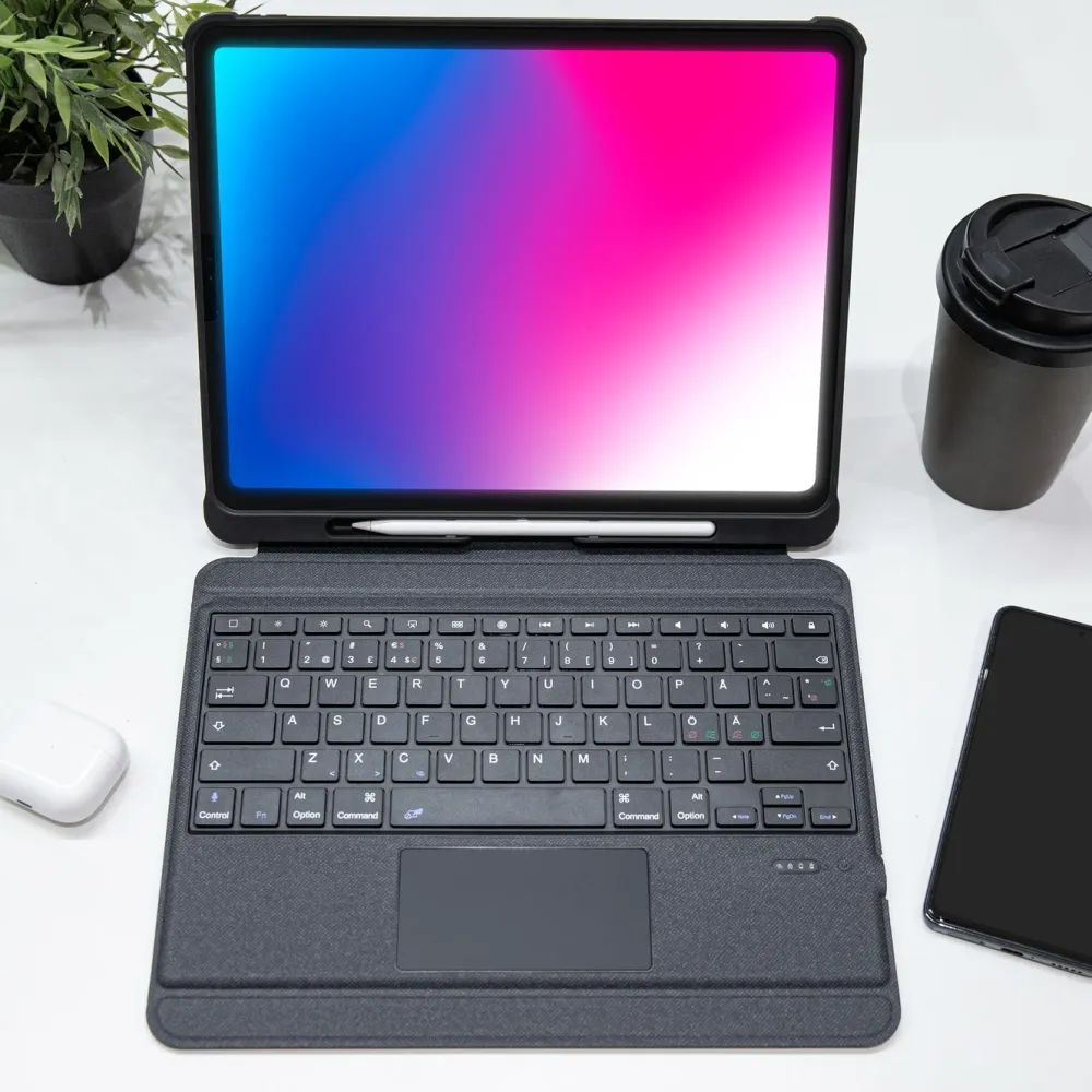 Linocell Tastatur|Ipad Og Tilbehør|Tastaturetui for iPad Pro 12,9" Gen. 3–6