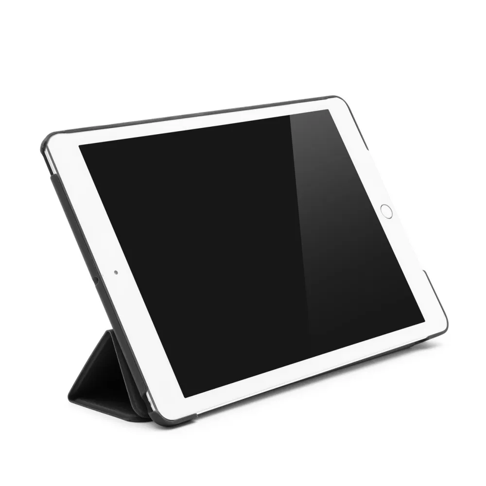 Linocell Ipad Og Tilbehør|Trifold Etui for iPad (7.-9. gen), Air (3. gen), Pro (10,5 tommer) Svart