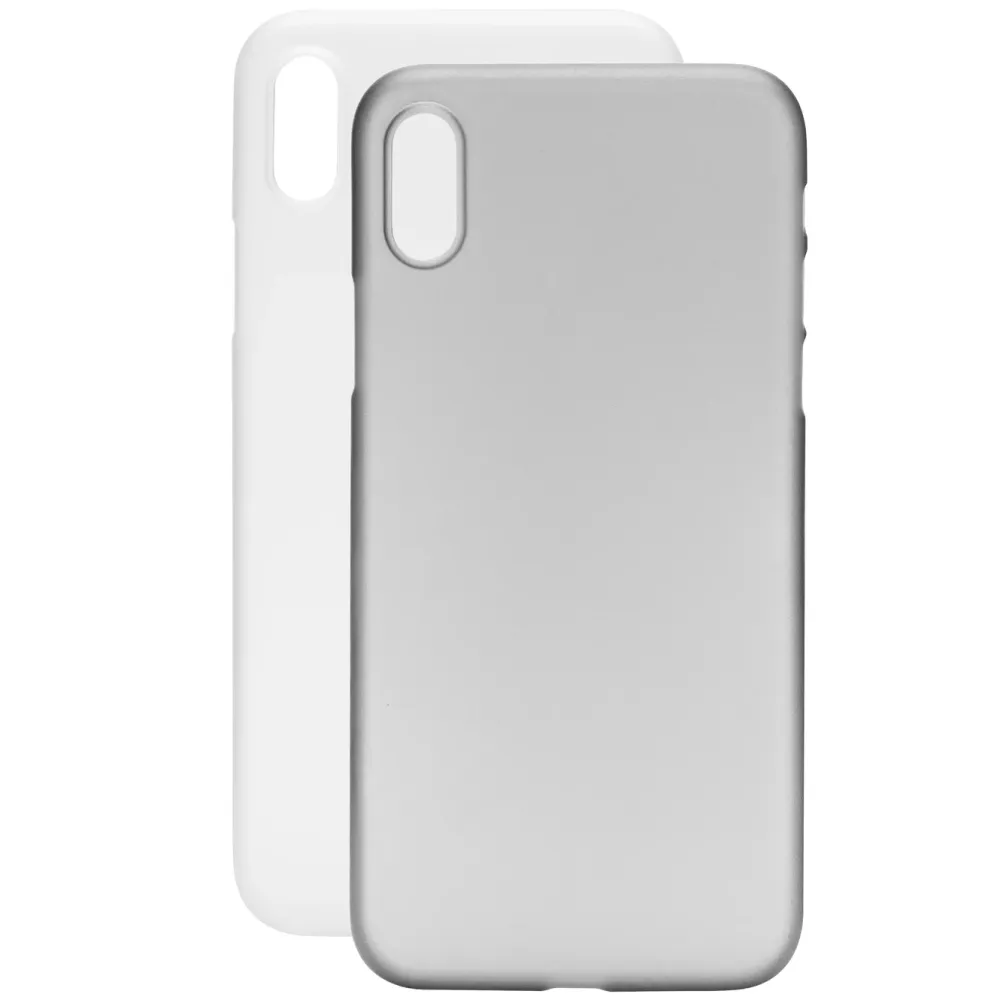 Linocell Iphone-Tilbehør|Ultra Thin Mobildeksel for iPhone Xs Svart