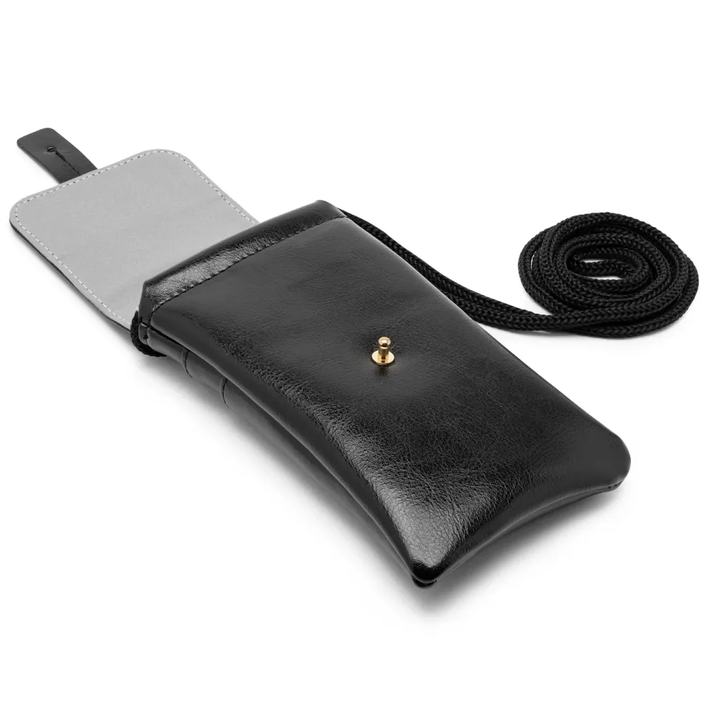 Linocell Mobildeksler & Etui|Universal mobilveske med halsreim