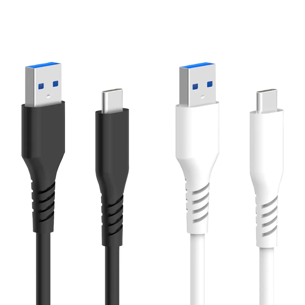 Linocell Kabler Og Adaptere|Lightning|USB-A til USB-C-kabel Hvit 1 m