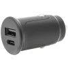 Linocell Mobiltelefonladere|USB-billader med USB-C- og A-port