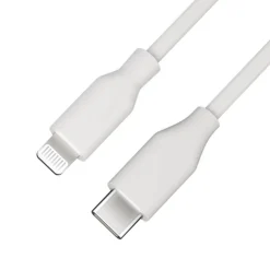 Linocell Usb|Usb-C Kabler|USB-C til Lightning-kabel Hvit 0,5 m