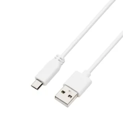 Linocell Mobiltelefonladere|USB-lader med Micro-USB-kabel 2,4 A Hvit