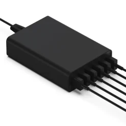 Linocell Hjemmekontor|Mobiltelefonladere|USB-ladestasjon med 6 porter