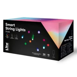 Lite Bulb Moments Smart Belysning|Utendørs Belysning|Diode Lyslenke 50 LED 10 m