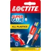 Loctite Kjemi, Spray, Lim|Super Glue All Plastics Lim