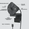 Logitech Hjemmekontor|Webkameraer|Brio 300 Webkamera med USB-C
