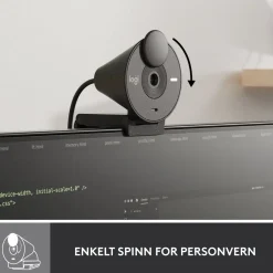 Logitech Hjemmekontor|Webkameraer|Brio 300 Webkamera med USB-C