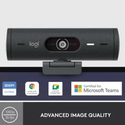 Logitech Streaming|Hjemmekontor|Brio 500 Webkamera med USB-C-tilkobling