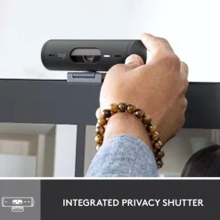 Logitech Streaming|Hjemmekontor|Brio 500 Webkamera med USB-C-tilkobling