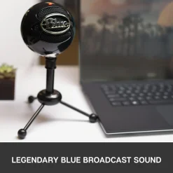 Logitech C Skjermbeskytter Og Deksel|Gamingskjermer|Blue Snowball USB-stereomikrofon Svart