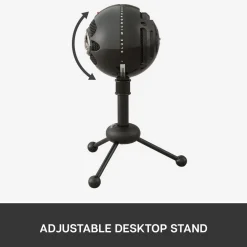 Logitech C Skjermbeskytter Og Deksel|Gamingskjermer|Blue Snowball USB-stereomikrofon Svart